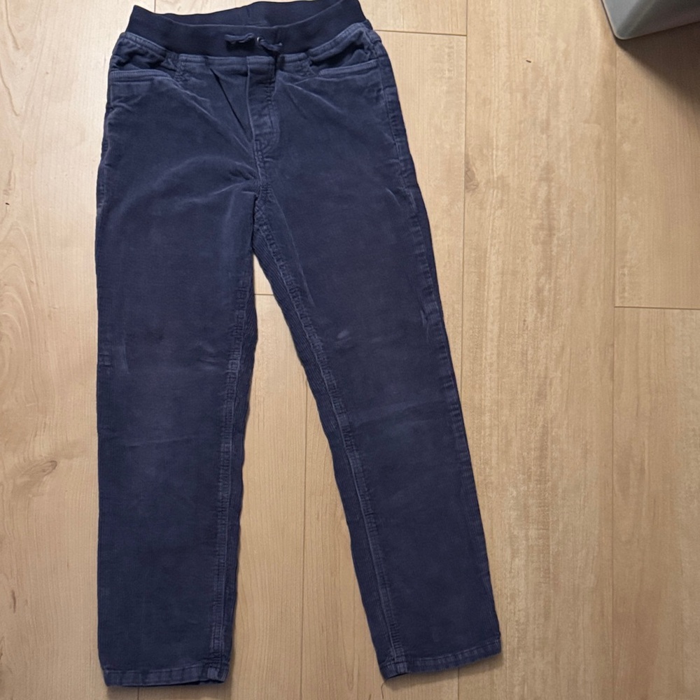 Hanna Andersson Blue-Grey Corduroy Trousers 10